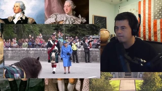 American Reacts The Queen inspects the guard of honour at the gates of Balmoral Castle смотреть онлайн