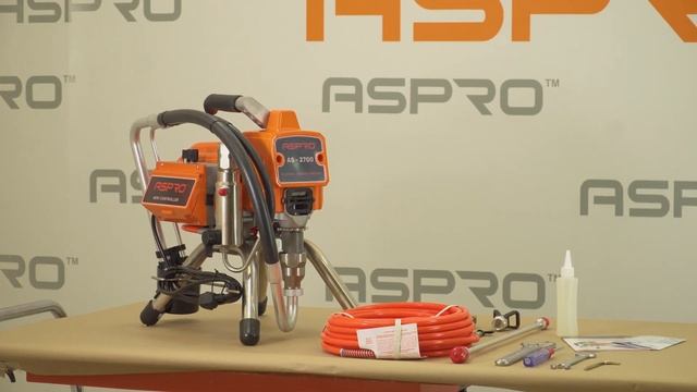 Полный обзор легендарного безвоздушного окрасочного аппарата ASPRO-2700 смотреть онлайн
