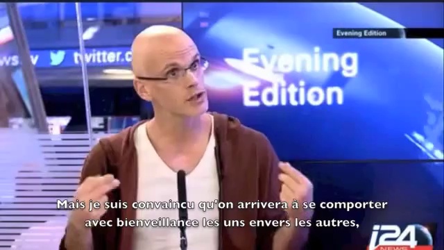Info - Gary Yourofsky Sur I24News Décembre 2013