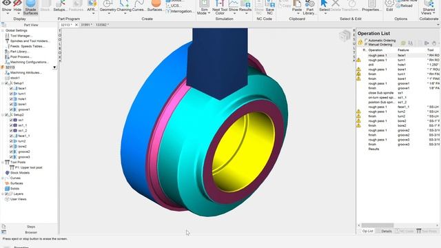 32113 Turning Autodesk FeatureCAM Ultimate 2021 2022 03 18 08 25 05 смотреть онлайн