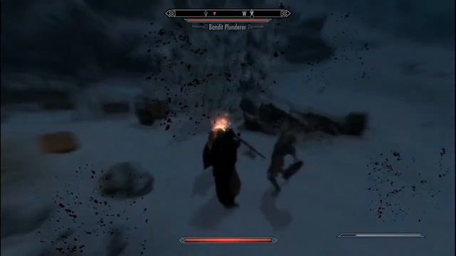 Skyrim - Vampire Flying Bats mod - смотреть онлайн