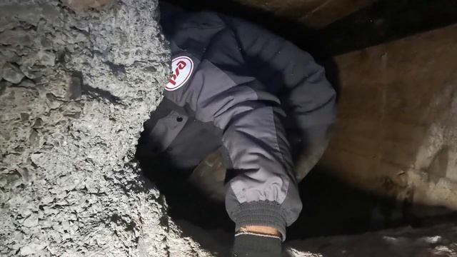 Шахта Кургазакская. Подземная река Каменка. смотреть онлайн