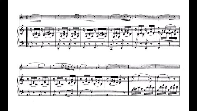 Franz Schubert - Violin Sonata No. 1 in D major, D. 384 (Audio + Score) смотреть онлайн