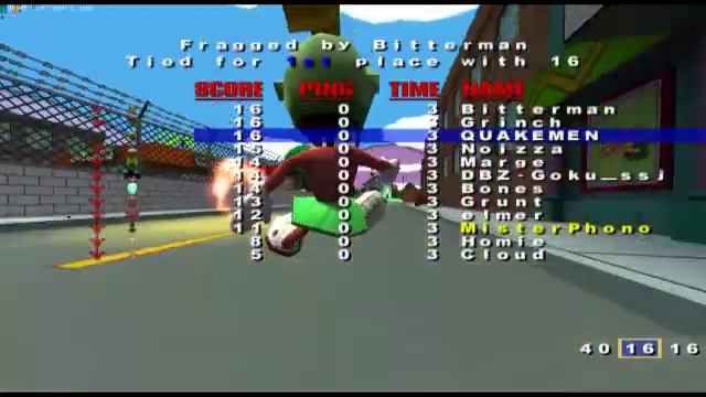 Quake 3 The Simpsons map смотреть онлайн