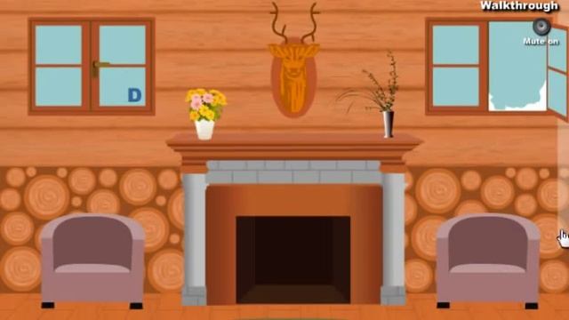 EG24 - Winter Wooden House Escape Video Walkthrough смотреть онлайн