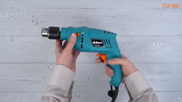 Распаковка дрели Bort BSM-500-P / Unboxing Bort BSM-500-P смотреть онлайн