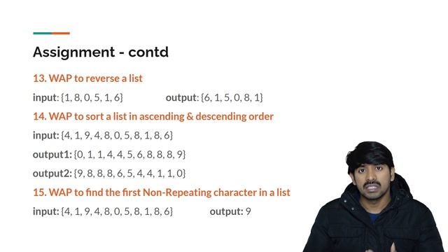 P49 - Assignment on List Interface in Java | Collections | Core Java | Java Programming | смотреть онлайн