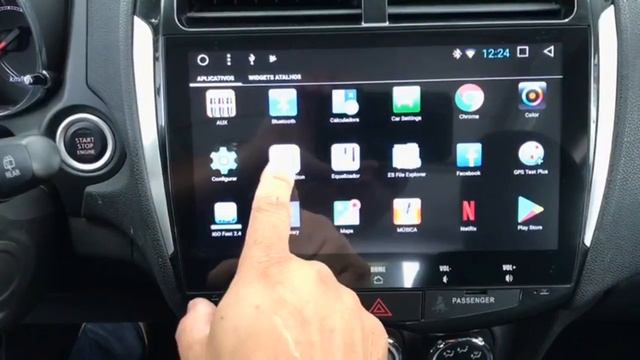 Central Multimídia Android Mitsubishi ASX смотреть онлайн