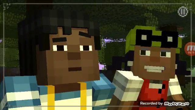 Minecraft Story Mode episode 1 смотреть онлайн