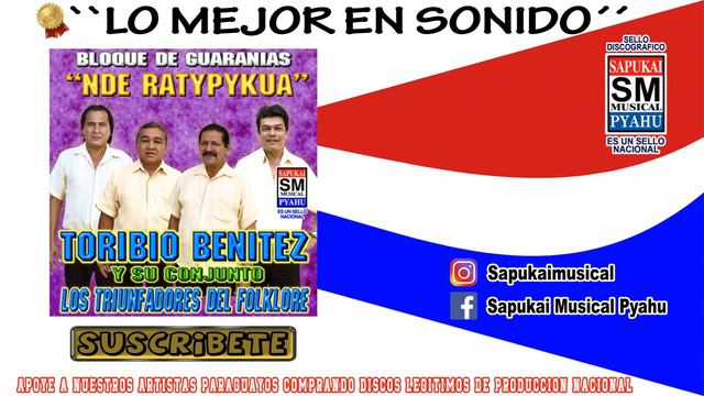 Nde rendape aju - Toribio Benitez y Su Conjunto Los Triunfadores del Folklore смотреть онлайн