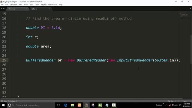 IO Management With readLine() : Java Programs смотреть онлайн