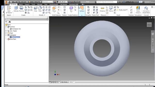 How to Convert STL to a SOLID (mesh to solid) - How to install & use Mesh enabler for Inventor смотреть онлайн