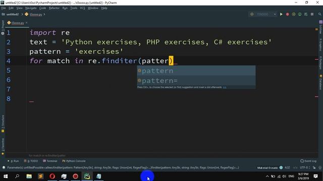 How to find the occurrence and position of the substrings within a string in Python смотреть онлайн
