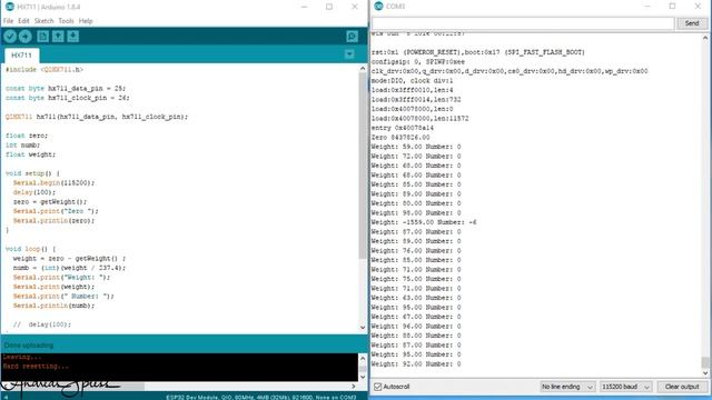 #161 Measuring weight using an ESP32, a strain gauge, and a HX711 смотреть онлайн
