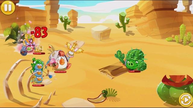 Игра Angry Birds Epic от Фаника злые птички эпик 9 . смотреть онлайн
