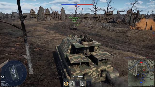 Lorraine 155 Mle.50 - Ultra Rare Overpressure MONSTER [War Thunder] смотреть онлайн
