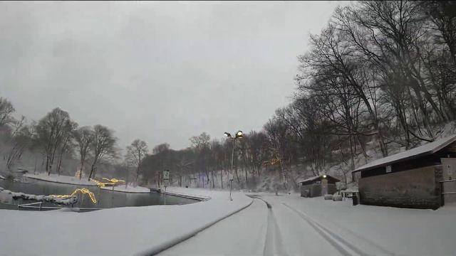 Snow Covered Dufferin Islands - Driving Niagara Falls 4K 🇨🇦 2023 смотреть онлайн