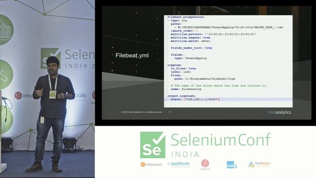 Smart Test Failure Analysis with Elastic Search, Log Stash & Kibana by Manoj Chiruvella #SeConfIndi смотреть онлайн