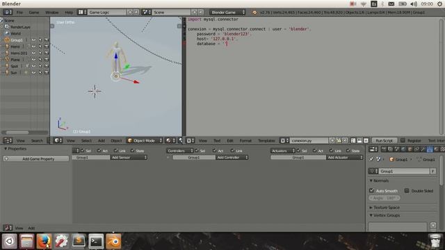 Blender Python #7 Mysql Conexion (Español) смотреть онлайн