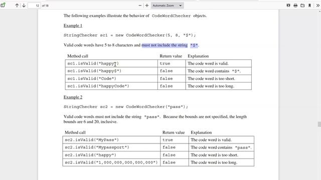 JAVA - Lesson #155 - APCSA - 2018 Free Response Question #3 - CodeWordChecker смотреть онлайн