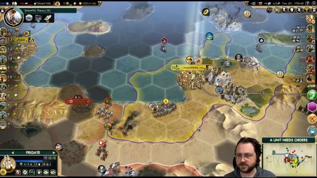 Civilization 5 - Walk like an Egyptian - Earth / True Start Location - Part 16 смотреть онлайн