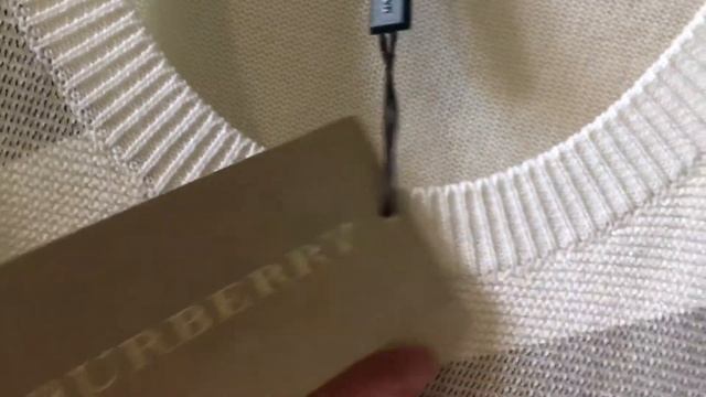 Unboxed Burberry Sweater, How to spot a real authentic Burberry Sweater смотреть онлайн