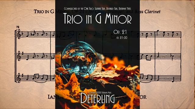 Trio for Oboe, Bb Trumpet, and Bass Clarinet in G Minor смотреть онлайн