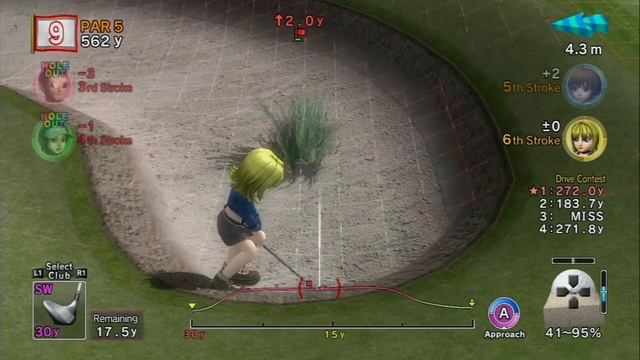 Hot Shots Golf Out Of Bounds - Silver Peaks G.C. - Heat 5 - Dino v Bjorn v Alex v Gloria смотреть онлайн