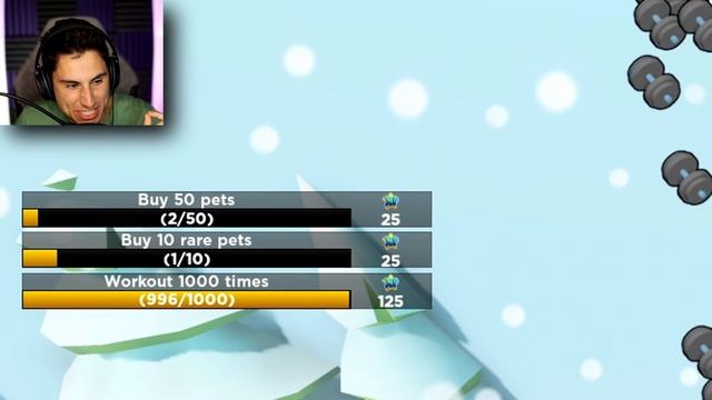 Baldi Carried A GIANT SNOWMAN! | Roblox Strongman смотреть онлайн