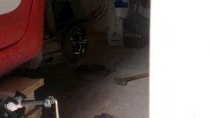 Замена заднего ступичного подшипника на Skoda Fabia 2 new, Шкода Фабия нью