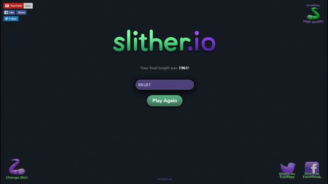 slither.io | KILLJET | LP#1 | ПЕРВЫЙ ВЗГЛЯД смотреть онлайн