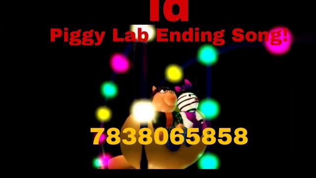 Piggy Book 2 Lab Ending Song! AND id!!!! смотреть онлайн