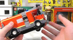 пожарная станция/лего обзор