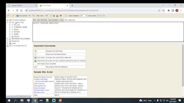 EP-4b Spring Boot Rest API with JPA and H2 Db example Part-2 смотреть онлайн