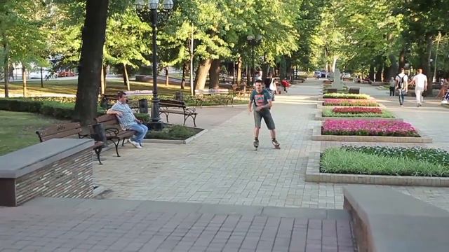 Как прыгать ВЫШЕ на роликах смотреть онлайн