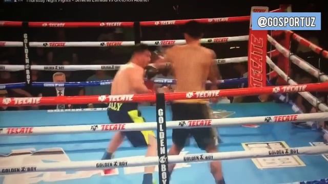 Brutal knockout! Bektemir Melikuziev - Martin Fidel Rios. Full fight highlights HD смотреть онлайн