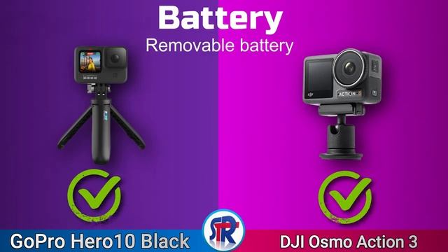 GO PRO HERO 10 BLACK VS DJI OSMO ACTION 3 Action Camera Comparison !