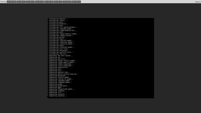 Установка Debian 9 с загрузочного диска Alpine Linux - debootstrap смотреть онлайн