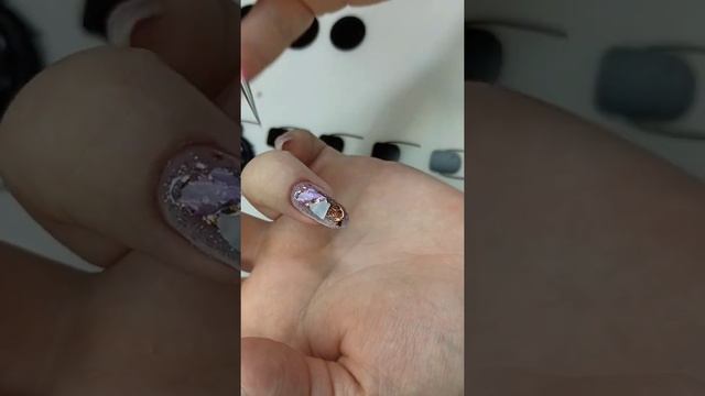 Эффект камня на ногтях./? Как сделать дизайна с эффектом камня./ Топ дизайн. смотреть онлайн