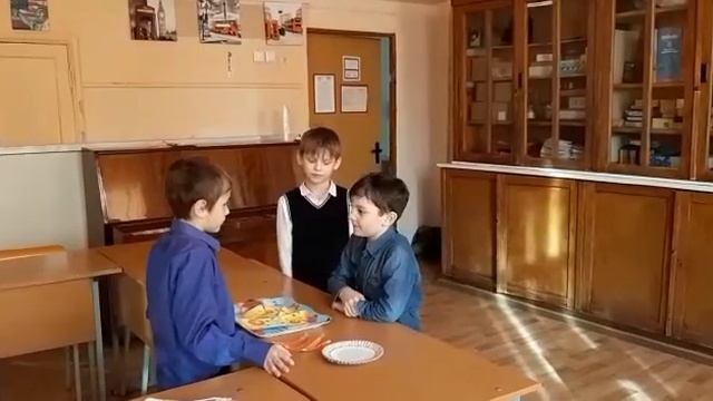 сценка на английском языке "Пицца" смотреть онлайн