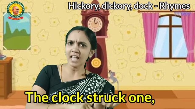 Rhymes Hickory Dickory Dock for LKG смотреть онлайн