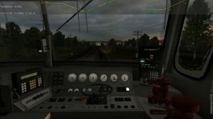 Поезд № 391 Челябинск - Москва по участку Ульяновск-Центральный - Инза