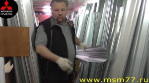 Mitsubishi Pajero 2, 3, Pinin. Замена кузовных порогов, задних ремонтных арок на автомобиль паджеро