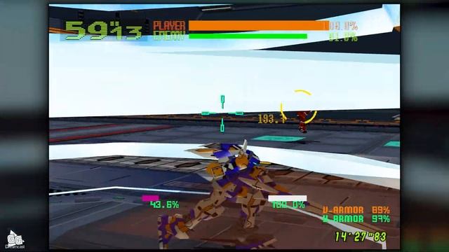 Cyber Troopers Virtual On Oratorio Tangram SEGA Dreamcast 4K Gameplay