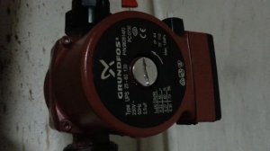 Нормальный звук циркуляционного насоса