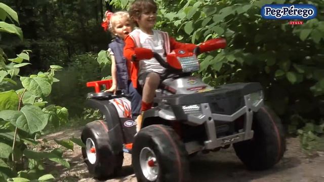 Polaris Sportsman 850 Silver - Peg Perego смотреть онлайн