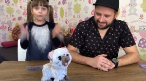 Furreal friends cat! Распаковка интерактивного furreal friends котенка от hasbro