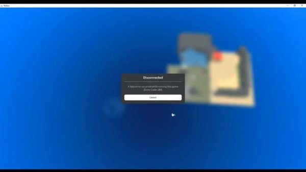 Roblox Error Code 284