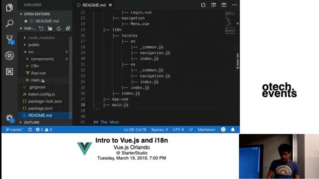 [otech.events] "i18n" - Marco Ledesma - Vue.js Orlando смотреть онлайн