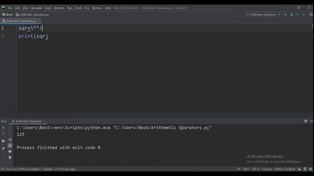 Python tutorial} Sqr & Pow} смотреть онлайн